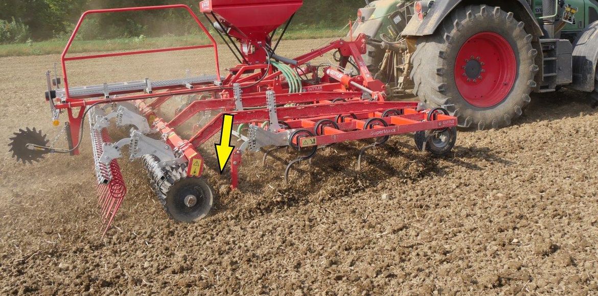 SuperMaxx Culti Planierplanke zur perfekten Einebnung