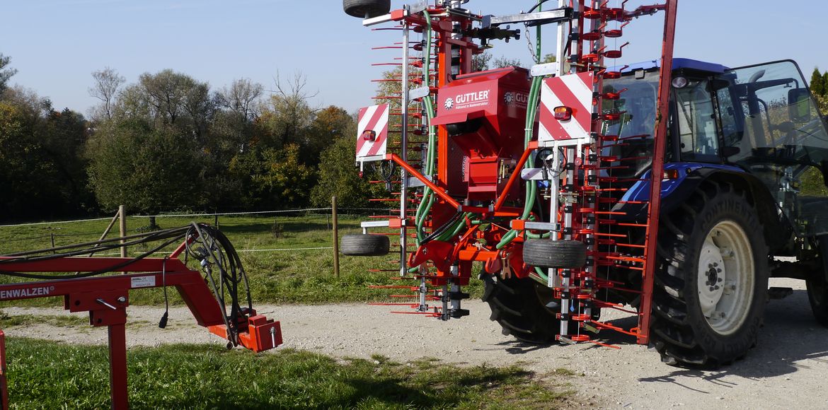 Zur Grünlandpflege einzeln oder kombiniert - Sie bestimmen.